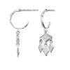 MAANESTEN - EDWINA EARRINGS | SØLV MAANESTEN - EDWINA EARRINGS | SØLV