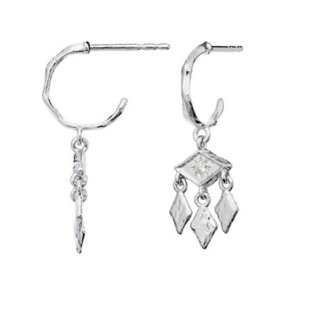 MAANESTEN - EDWINA EARRINGS | SØLV