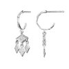 MAANESTEN - EDWINA EARRINGS | SØLV MAANESTEN - EDWINA EARRINGS | SØLV
