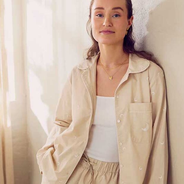 MAANESTEN - MOE SHIRT | LIGHT SAND