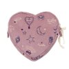 MAANESTEN - HEART MAKEUP BAG | PURPLE MAGIC HEART MAANESTEN - HEART MAKEUP BAG | PURPLE MAGIC HEART