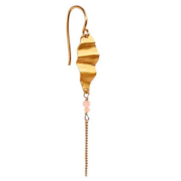 STINE A - CLEO WITH CHAIN EARRING 1 STK | FORGYLDT