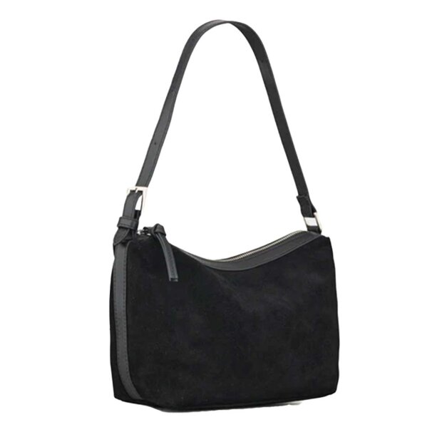 BECK SØNDERGAARD - SUEDE GINNI SMALL TASKE | BLACK