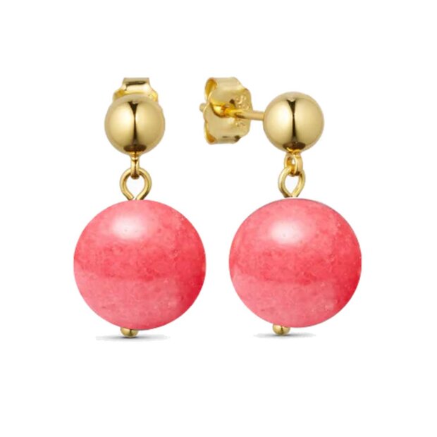 SOI - NORA REDSTONE QUARTZ ØRERINGE