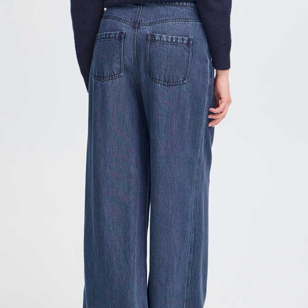 ATELIER REVE - RISLE BUKSER | MEDIUM BLUE