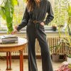 ATELIER REVE - JULIETTA JUMPSUIT | DENIM BLACK