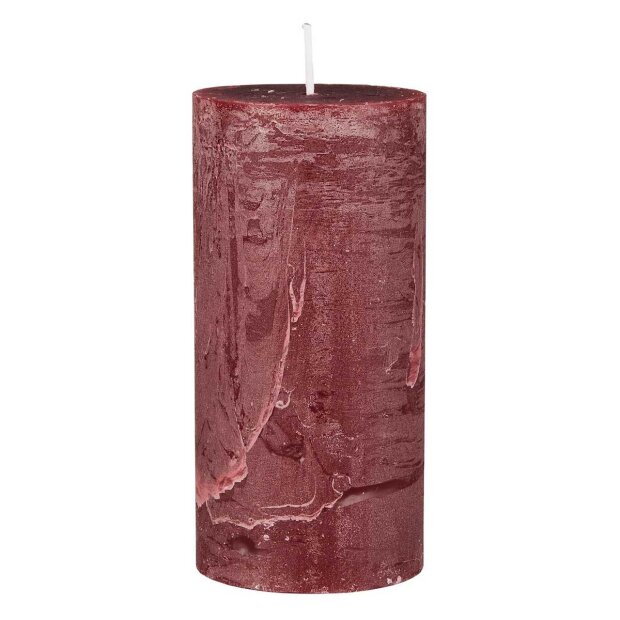 IB LAURSEN - STEARINLYS - RUSTIK | RØD