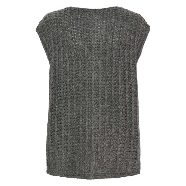MARTA DU CHATEAU - RUBY VEST | DARK GREY MARTA DU CHATEAU - RUBY VEST | DARK GREY