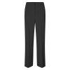SECOND FEMALE - FIQUE CLASSIC TROUSERS | BLACK