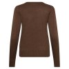 SAINT TROPEZ - MILA SZ PULLOVER | FONDUE FUDGE MELANGE