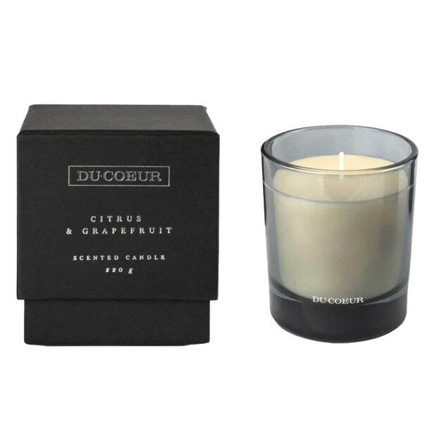 DU COEUR - SOYA VOKS DUFTLYS 220G | CITRUS & GRAPEFRUGT