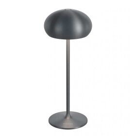 SOMPEX - PEBBLE GENOPLADELIG BORDLAMPE | GRAPHITE BRUSHED