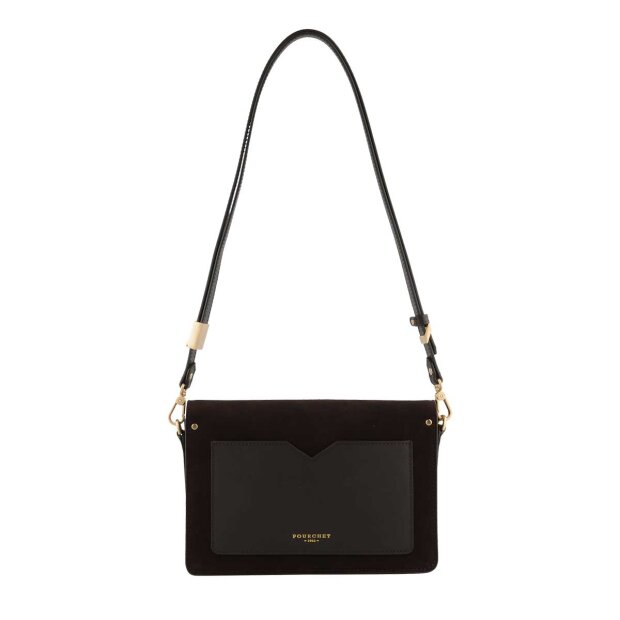 POURCHET - ANJOU MEDIUM CROSSBAG | MARRON