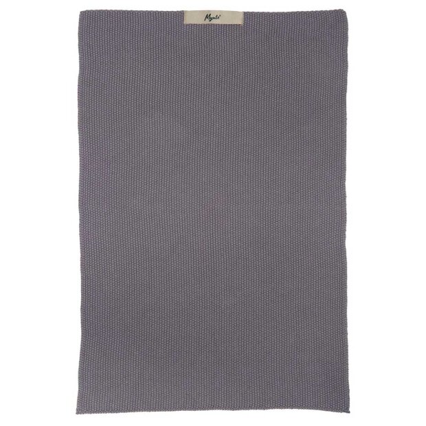 IB LAURSEN - HÅNDKLÆDE MYNTE | MØRKEGRÅ