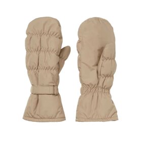 BECK SØNDERGAARD - PADDED NYLONA MITTEN | GINGER BEIGE