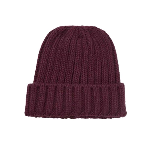 BECK SØNDERGAARD - WALMER BEANIE | BURGUNDY 