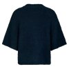 NEO NOIR - BENUTA FLUFFY KNIT CARDIGAN | NAVY