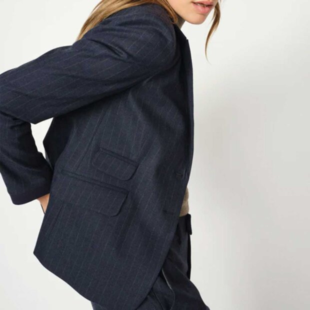 MOS MOSH - BLAKE CARIE BLAZER | MARITIME BLUE