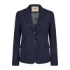MOS MOSH - BLAKE CARIE BLAZER | MARITIME BLUE