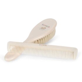 FANGA - BABY HAIRBRUSH SET | BEIGE
