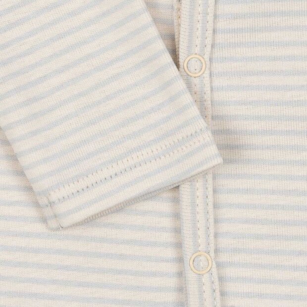 FANGA - FIO ONESIE | TEA STRIPE GRAY DAWN