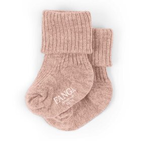 FANGA - LANA LIGHT KNITTED SOCKS | CAMEO ROSE