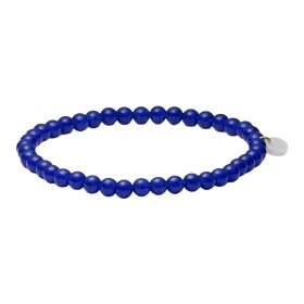 SOI - KRYSTAL ARMBÅND 4 MM | LAPIS LAZULI