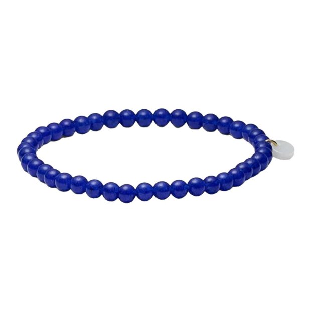 SOI - KRYSTAL ARMBÅND 4 MM | LAPIS LAZULI