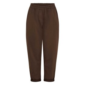 MARTA DU CHATEAU - RAFFAELLA PANTS | CHOCOLATE