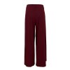 BLACK COLOUR - DAVINA WIDELEG BUKSER | PLUM BLACK COLOUR - DAVINA WIDELEG BUKSER | PLUM