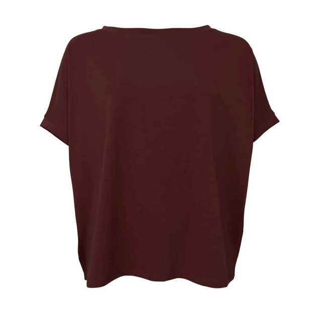 BLACK COLOUR - MAY LOOSE BLOUSE | COFFEE