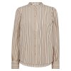 CO COUTURE - SORIN STRIPE SHIRT | BONE