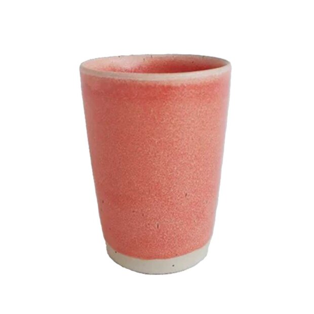 BORNHOLMS KERAMIKFABRIK - TALL CUP | CORAL