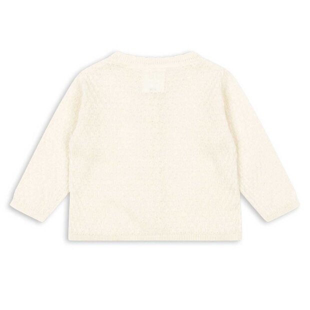 FANGA - VENTI POINTELLE CARDIGAN | ANTIQUE WHITE