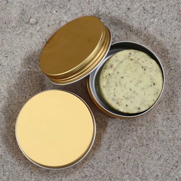 KYSTNÆR - ALUMINIUM BØTTE STOR | GULD