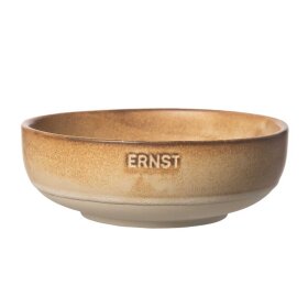 ERNST - SKÅL BRUN M/NATUR BUND Ø:14CM