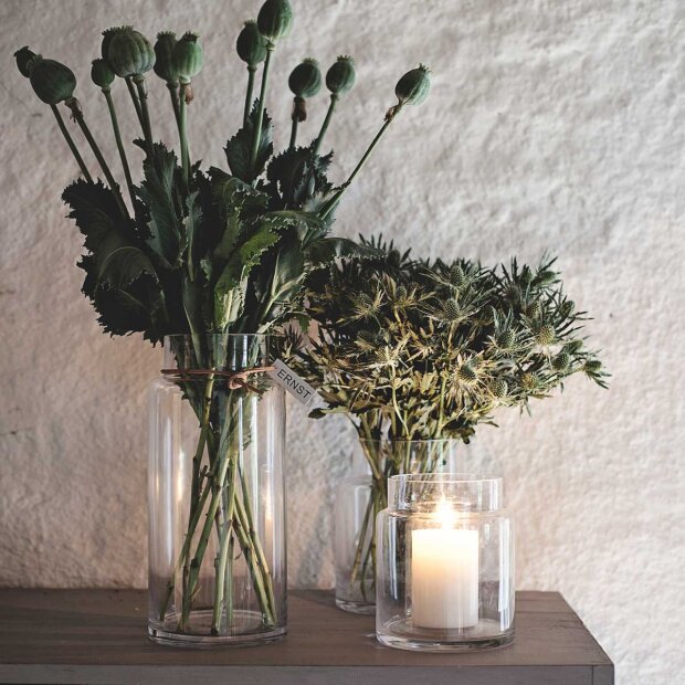 ERNST - GLASVASE 15X22,5CM