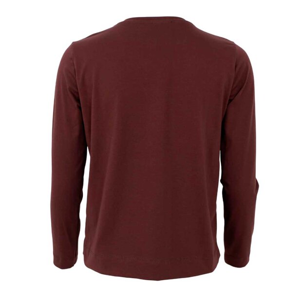 BLACK COLOUR - MAY LS TEE | COFFEE