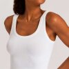 HANRO - TOP - TOUCH FEELING | WHITE HANRO - TOP - TOUCH FEELING | WHITE