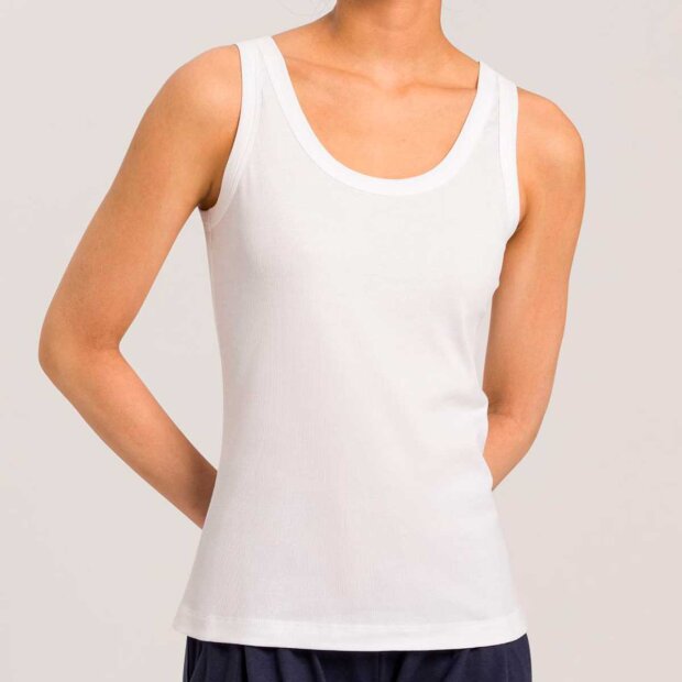 HANRO - TANK TOP - SLEEP & LOUNGE | WHITE