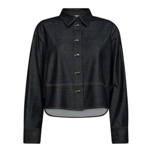 MOS MOSH - ANELA CILLA SHIRT | BLACK