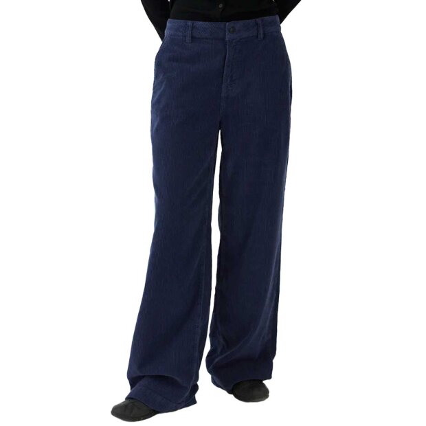 IVY COPENHAGEN - AUGUSTA FRENCH JEANS EXCLUSIVE CORD | DEEP NAVY BLUE