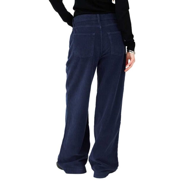 IVY COPENHAGEN - AUGUSTA FRENCH JEANS EXCLUSIVE CORD | DEEP NAVY BLUE