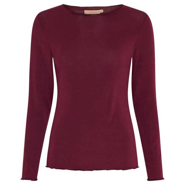 MARTA DU CHATEAU - LEONORA BLUSE | WINE