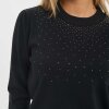 SAINT TROPEZ - CHERRI PULLOVER | BLACK
