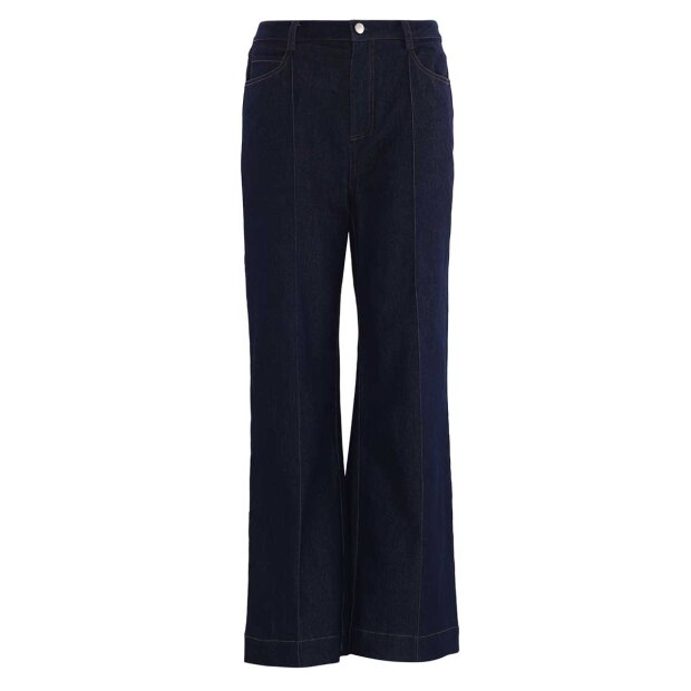 CONTINUE COPENHAGEN - ATHENE DENIM PANTS | SOLID BLUE