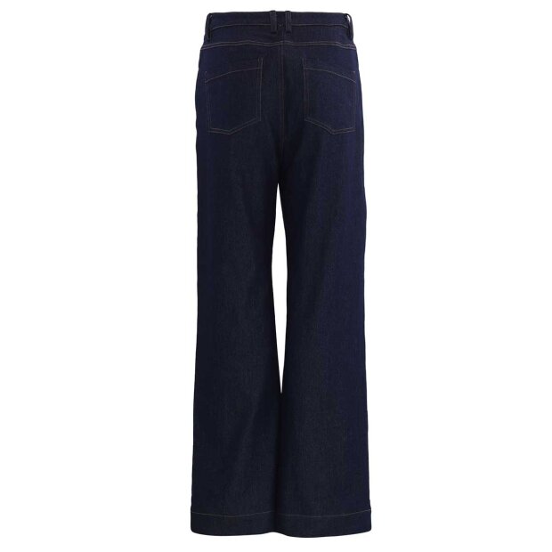 CONTINUE COPENHAGEN - ATHENE DENIM PANTS | SOLID BLUE