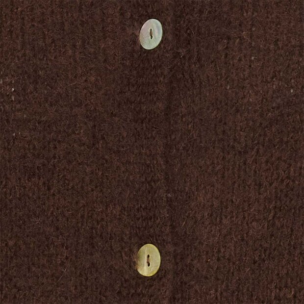 MARTA DU CHATEAU - JULIANA CARDIGAN | CHOCO