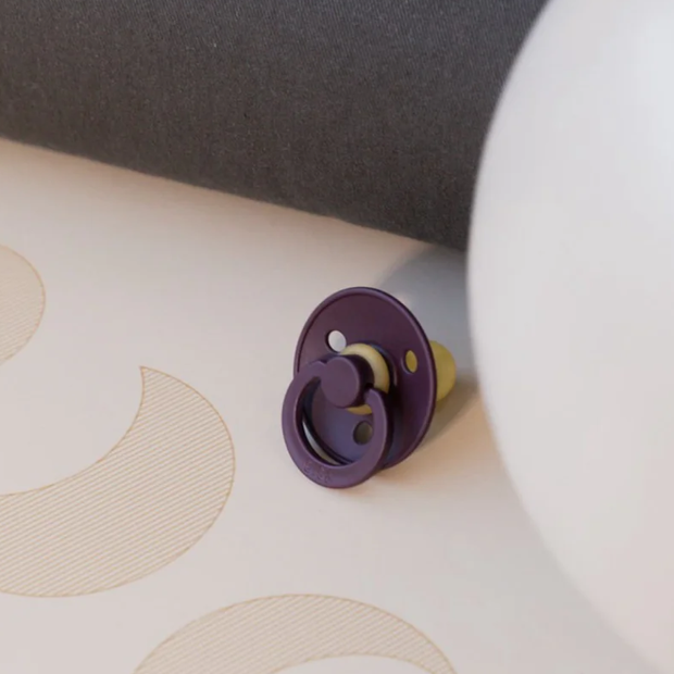 BIBS - 2-PACK - RUND - STR. 2 | PETAL/PLUM