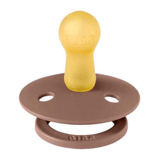 BIBS - 2-PACK - RUND - STR. 2 | WOODCHUCK/BLUSH